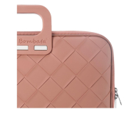 Bombata Intrecciato 13-14" różowy - 1233520 - zdjęcie 2